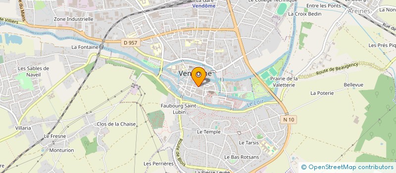 localisation de l'entreprise F.L.D.M à VENDOME