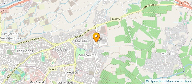 localisation de l'entreprise F.L. DISTRIBUTION à PERPIGNAN