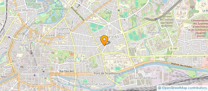 localisation de l'entreprise F.L.E.C. à ORVAULT