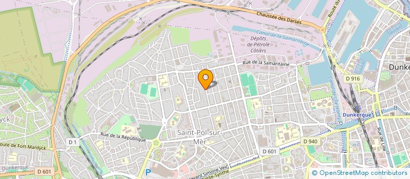 localisation de l'entreprise F.L.E.U.R.E. ACCUEIL à DUNKERQUE