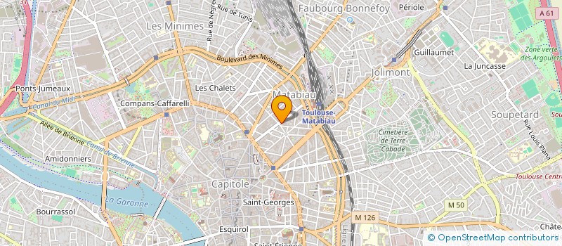 localisation de l'entreprise F.L EVASION  TOULOUSE