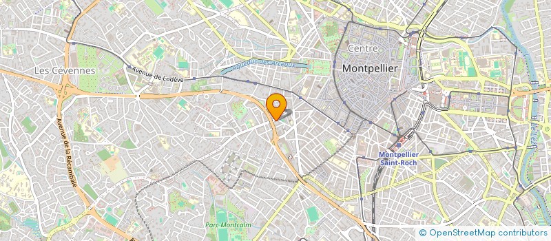 localisation de l'entreprise F L F à MONTPELLIER