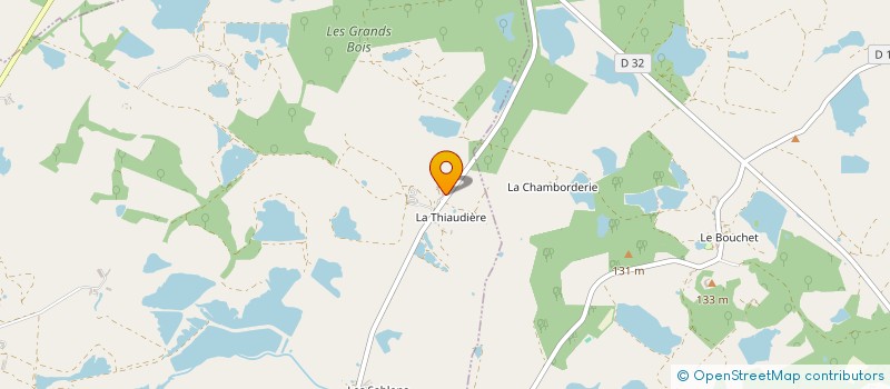 localisation de l'entreprise F.L.I. à DOUADIC
