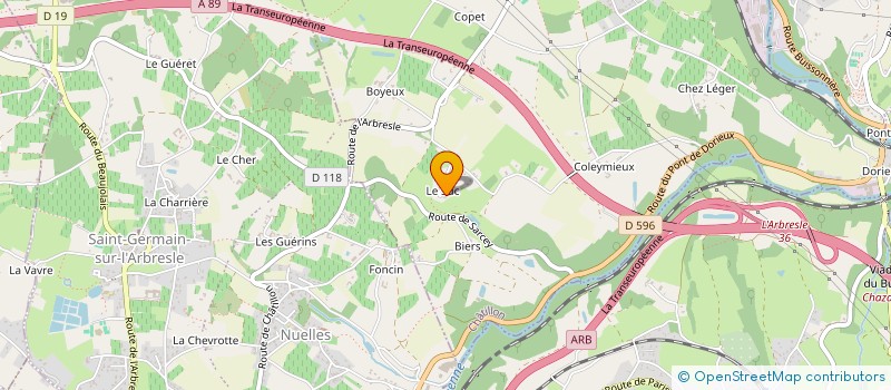 localisation de l'entreprise F.L.I.V  CHATILLON