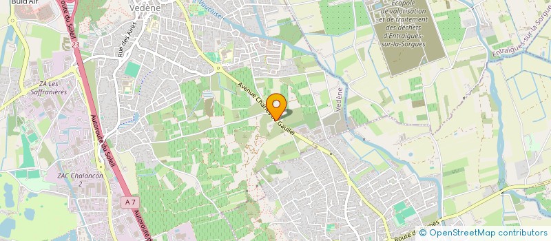 localisation de l'entreprise F&L INVEST IMMO  VEDENE