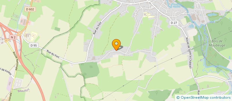 localisation de l'entreprise F.L LEBRUN  FERRIERE-LA-GRANDE