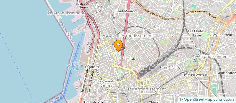 localisation de l'entreprise F.L.O.NET à MARSEILLE