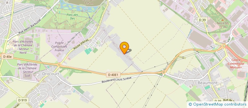 localisation de l'entreprise F.L.S INVEST à HENIN-BEAUMONT