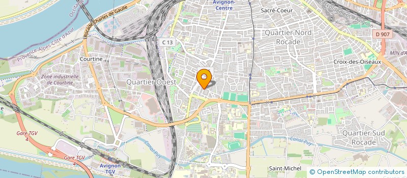 localisation de l'entreprise F & L SERVICES  AVIGNON