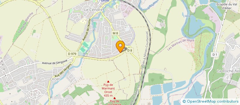 localisation de l'entreprise F.L.Y. MALHERBE  LE CENDRE