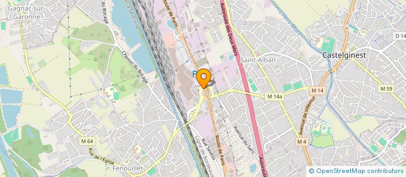 localisation de l'entreprise F.L.Z  GRATENTOUR