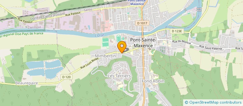 localisation de l'entreprise F+L8  PONT-SAINTE-MAXENCE