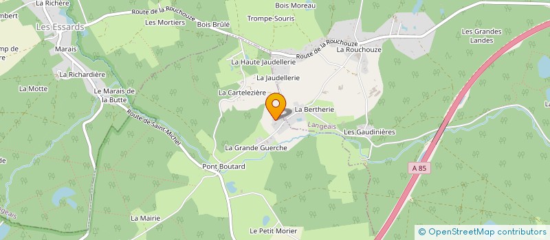 localisation de l'entreprise F LACHASSAGNE ET J CARON à COTEAUX-SUR-LOIRE