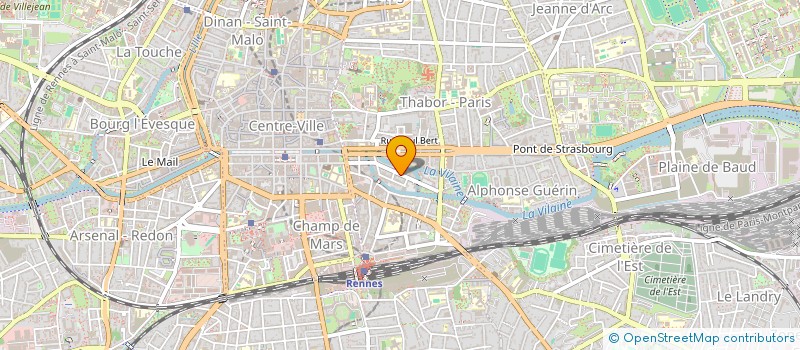 localisation de l'entreprise F.LARROUY CONSEIL  RENNES