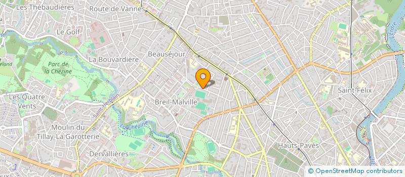 localisation de l'entreprise F.LEVESQUE II  NANTES