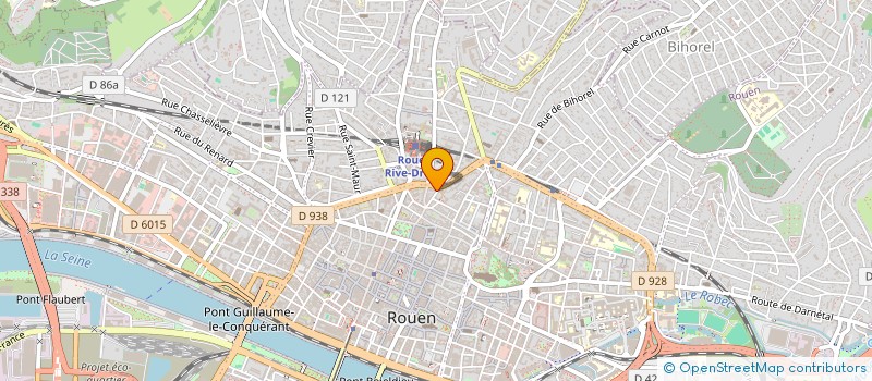 localisation de l'entreprise F.LINE à ROUEN