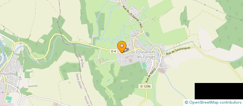 localisation de l'entreprise F M 2 C à COUSANCES-LES-FORGES