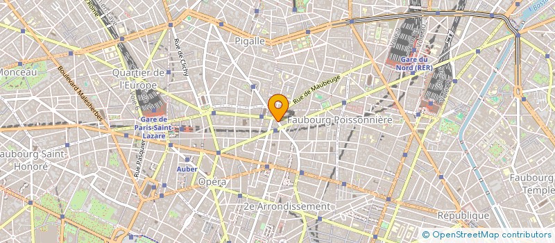 localisation de l'entreprise F&M  PARIS