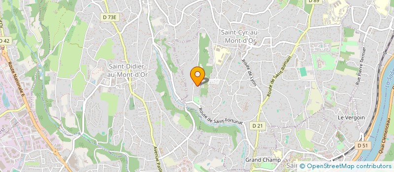 localisation de l'entreprise F&M  VENISSIEUX