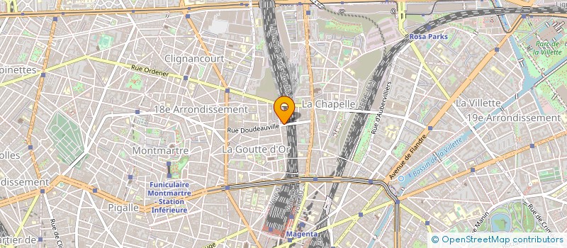 localisation de l'entreprise F.M BAT à SAINT-OUEN-SUR-SEINE