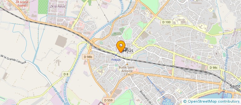 localisation de l'entreprise F M C à FREJUS