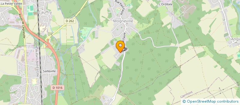 localisation de l'entreprise F.M.C.  MOGNEVILLE