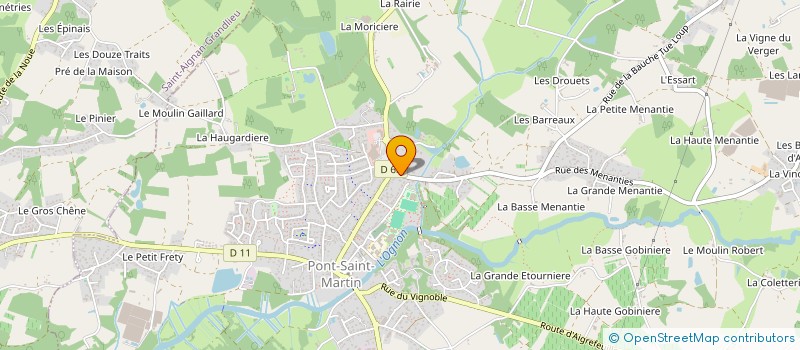 localisation de l'entreprise F.M.C.A.MO  PONT-SAINT-MARTIN