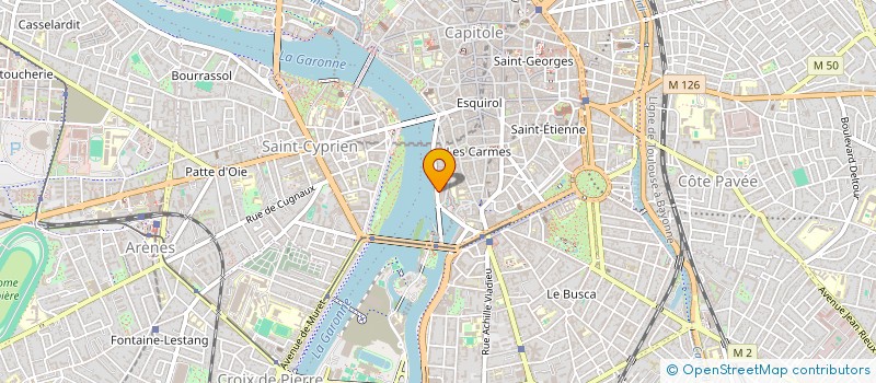 localisation de l'entreprise F.M.C. ORL 31 à TOULOUSE