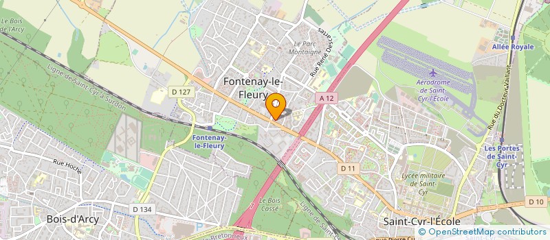 localisation de l'entreprise F.M.D BATIMENT à FONTENAY-LE-FLEURY