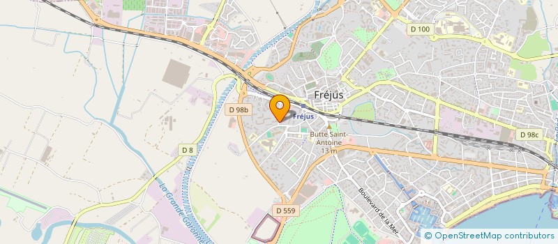 localisation de l'entreprise F.M.E à FREJUS