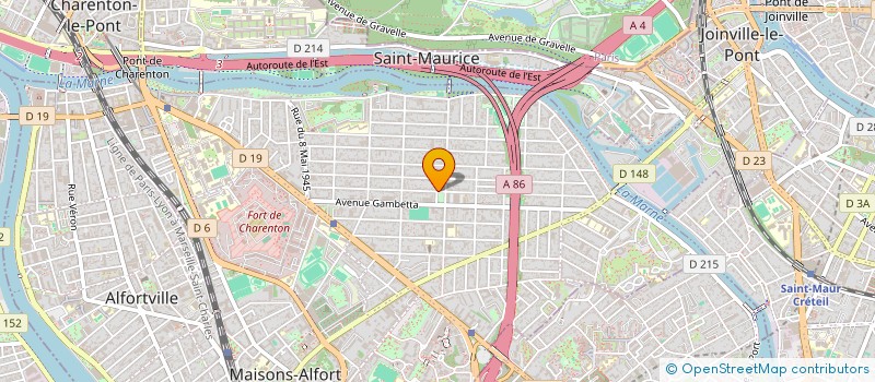 localisation de l'entreprise F.M.E.C.(FRANCE MIDDLE EAST CORPORATION) à MAISONS-ALFORT