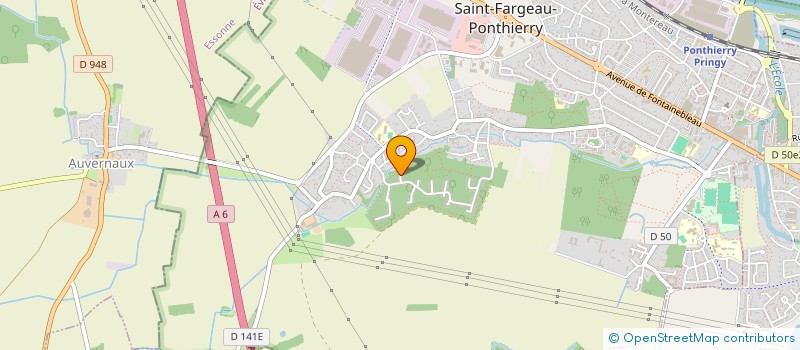 localisation de l'entreprise F-M-F-AMYOT ASSOCIES  SAINT-FARGEAU-PONTHIERRY