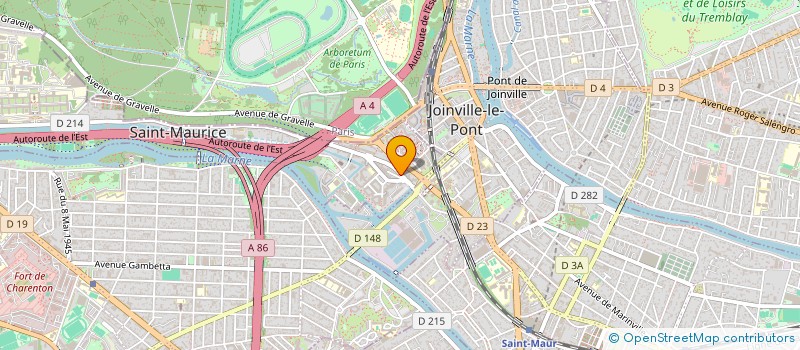 localisation de l'entreprise F M FORMATION  PARIS