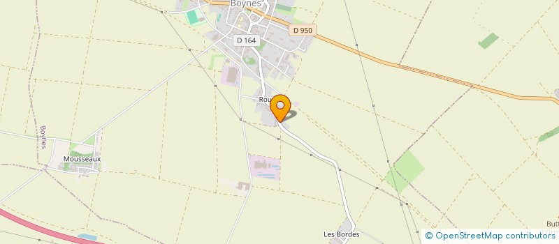 localisation de l'entreprise F M G à BOYNES