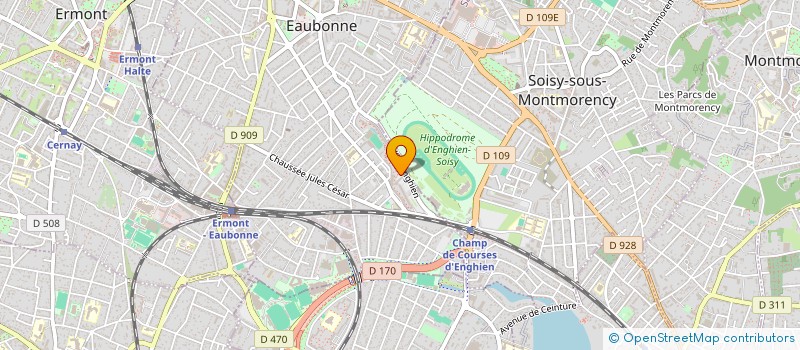 localisation de l'entreprise F.M.G.T. CONSEIL à EAUBONNE