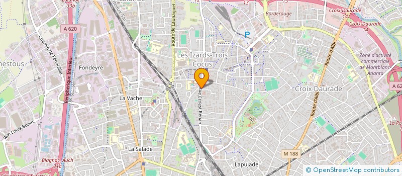 localisation de l'entreprise F&M IMMO à TOULOUSE