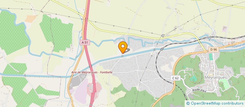 localisation de l'entreprise F&M INVEST  MEYRARGUES