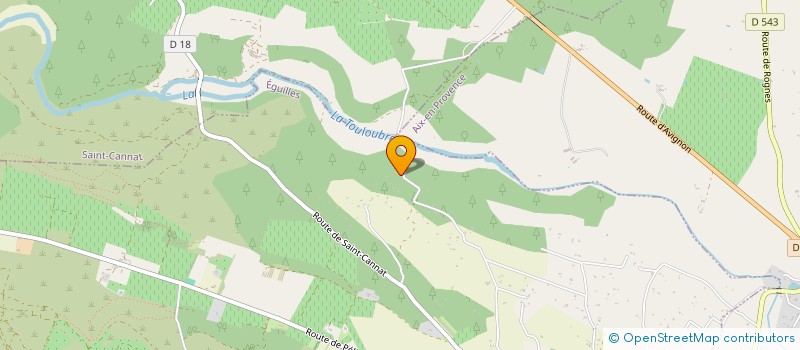 localisation de l'entreprise F.M.L  EGUILLES