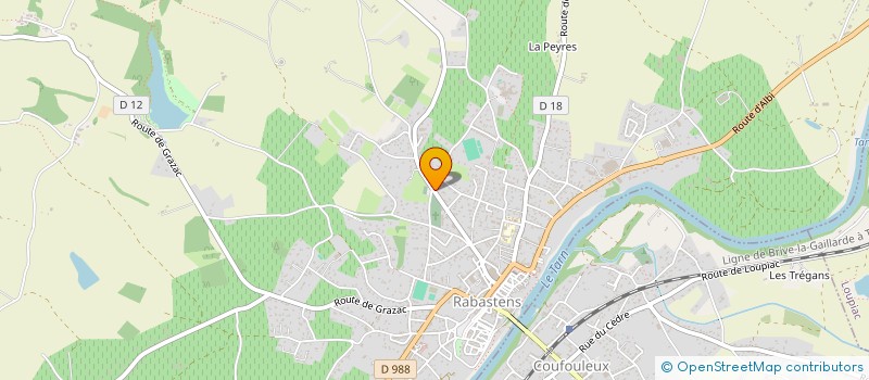 localisation de l'entreprise F.M.L  RABASTENS