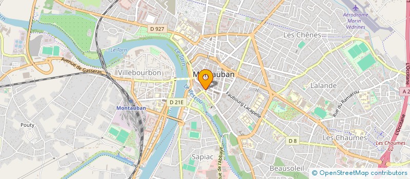 localisation de l'entreprise F.M.P  MONTAUBAN