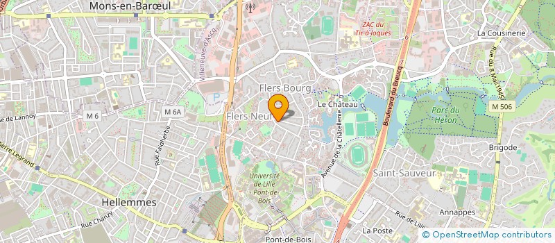 localisation de l'entreprise F.M.P. à VILLENEUVE-D'ASCQ