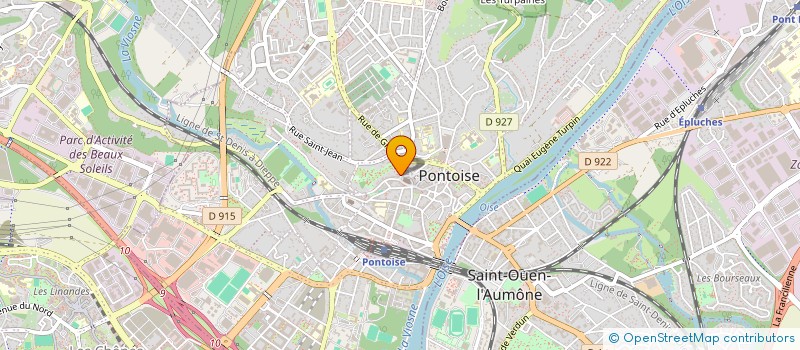 localisation de l'entreprise F.M.R RECUP-DESIGN à PONTOISE