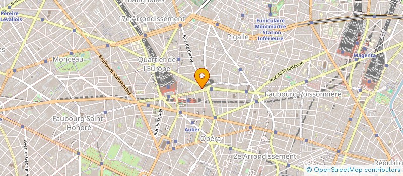 localisation de l'entreprise F-M RICHARD ET ASSOCIES à PARIS
