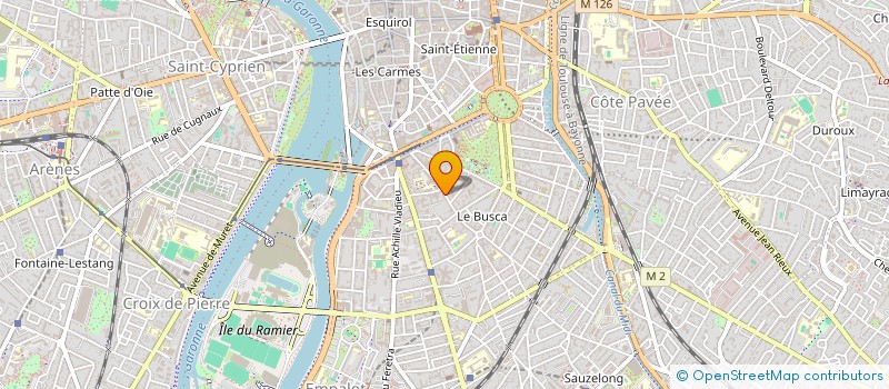 localisation de l'entreprise F.M.S.  TOULOUSE