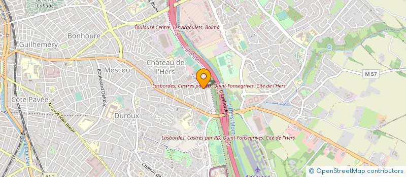 localisation de l'entreprise F. M. S. à TOULOUSE