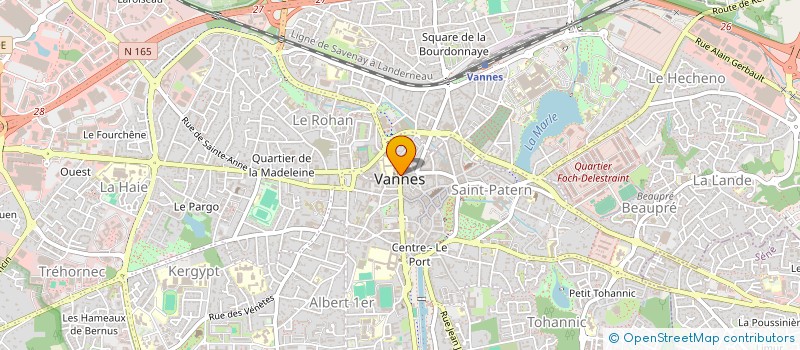 localisation de l'entreprise F.M.S. à VANNES