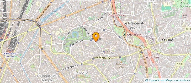 localisation de l'entreprise F M S SARL à PARIS
