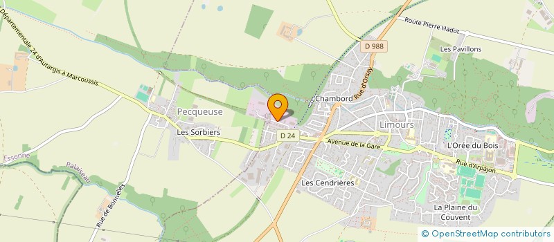 localisation de l'entreprise F.M.T 91. à LIMOURS