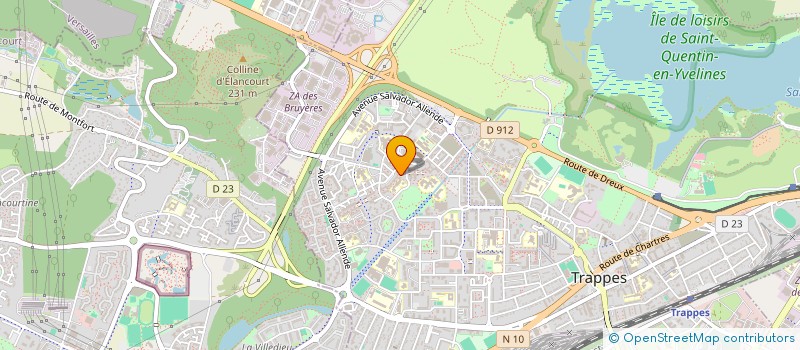 localisation de l'entreprise F.M.T.E  TRAPPES