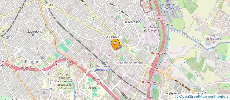 localisation de l'entreprise F.MALHA  TOULOUSE